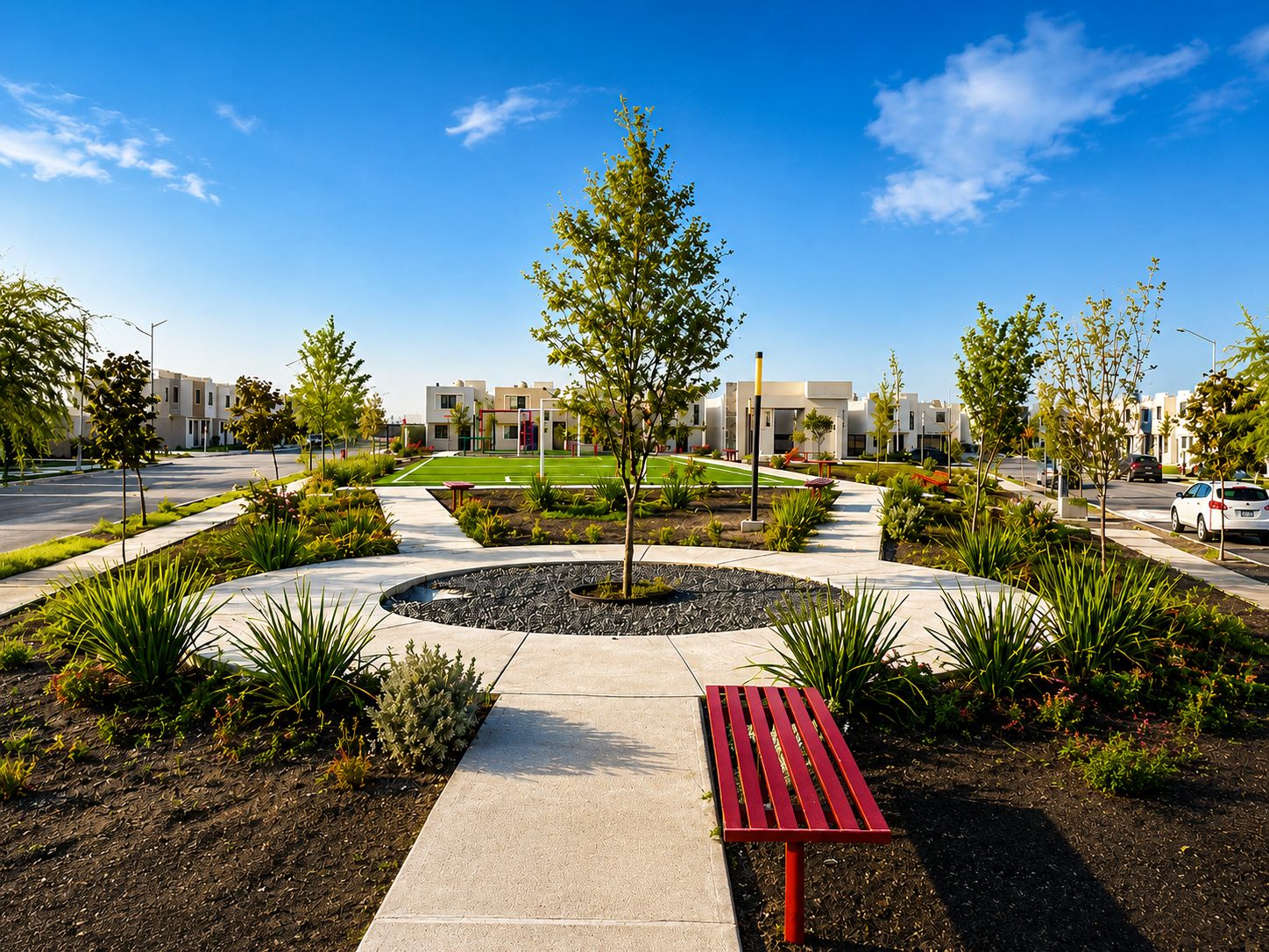 Parque y áreas verdes – Portal de Bugambilia